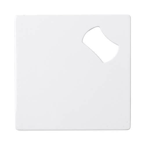 Round metal magnet plus bottle opener for sublimation
